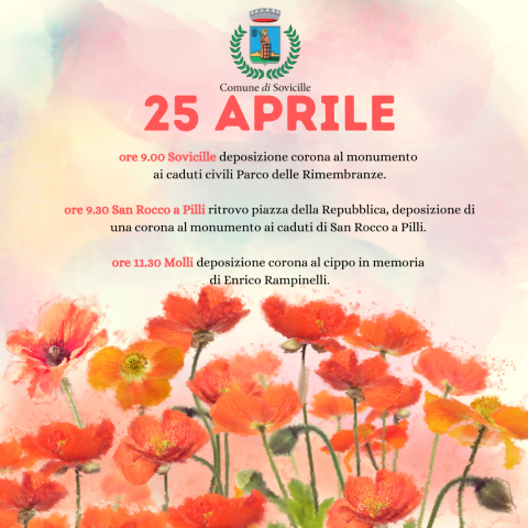 Festa della LIberazione 25 aprile 2022 Sovicille
