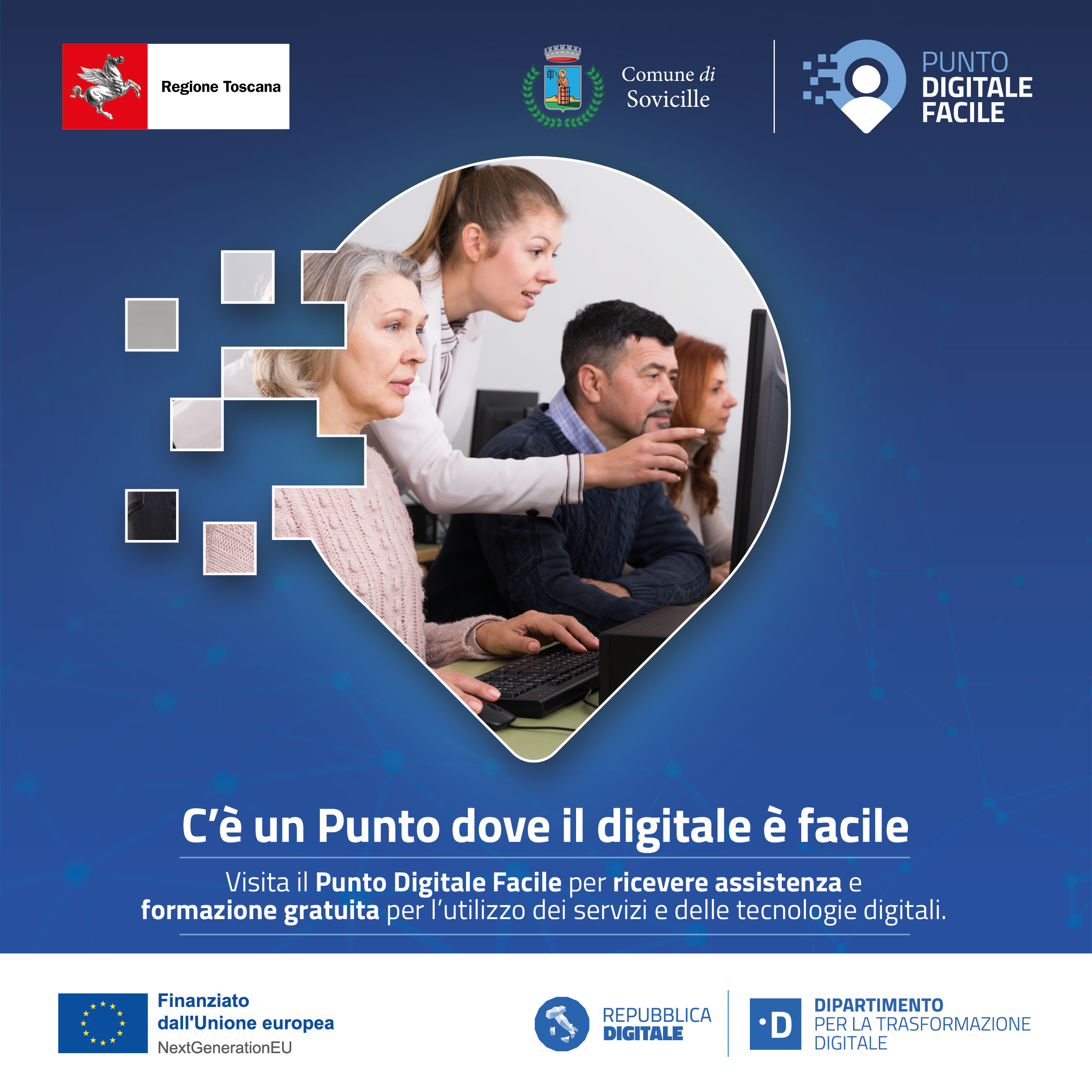Estate Digitale - DirSI Digitale apre a Sovicille, Rosia e San Rocco a Pilli per supportare i cittadini nell’uso delle nuove tecnologie